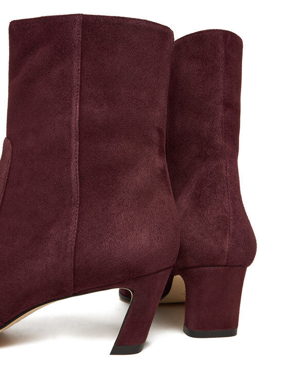 Stuart Weitzman Ботильйони Stuart Weitzman Stassi SM498 Бордовий