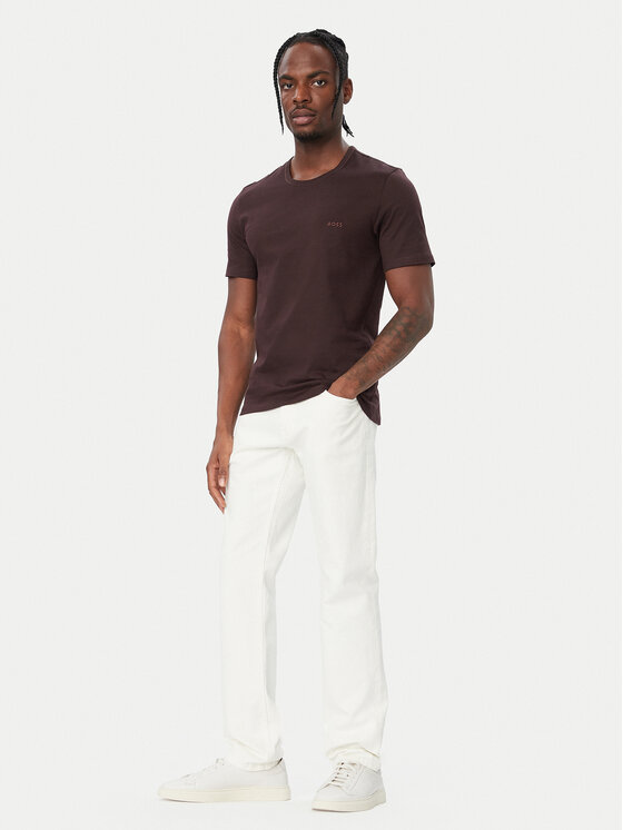 BOSS BOSS Conjunto de camisetas Classic 50532468 Marrón Regular Fit