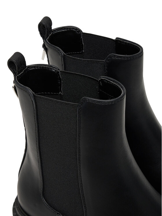 Guess Kotníková obuv s elastickým prvkem Guess FLTLNA FAL10 Černá