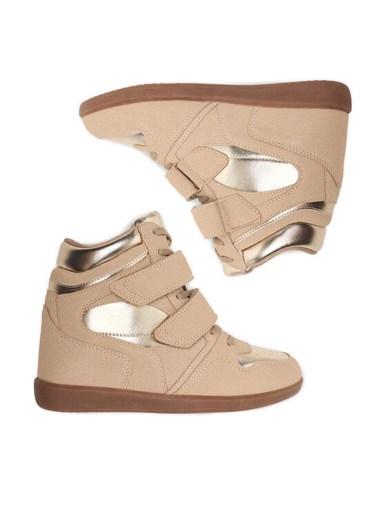 DeeZee Sneakersy DeeZee CEO-LF975-05 Beżowy