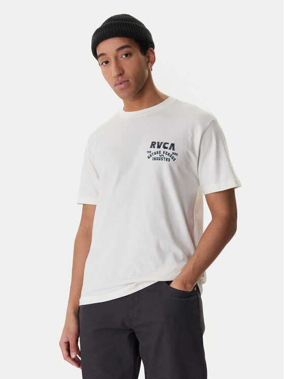 RVCA RVCA Camiseta EVYZT00297 Écru Regular Fit