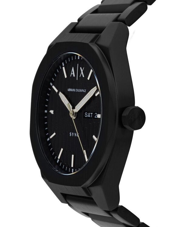 Armani Exchange Годинник Armani Exchange Sync AX4301 Чорний