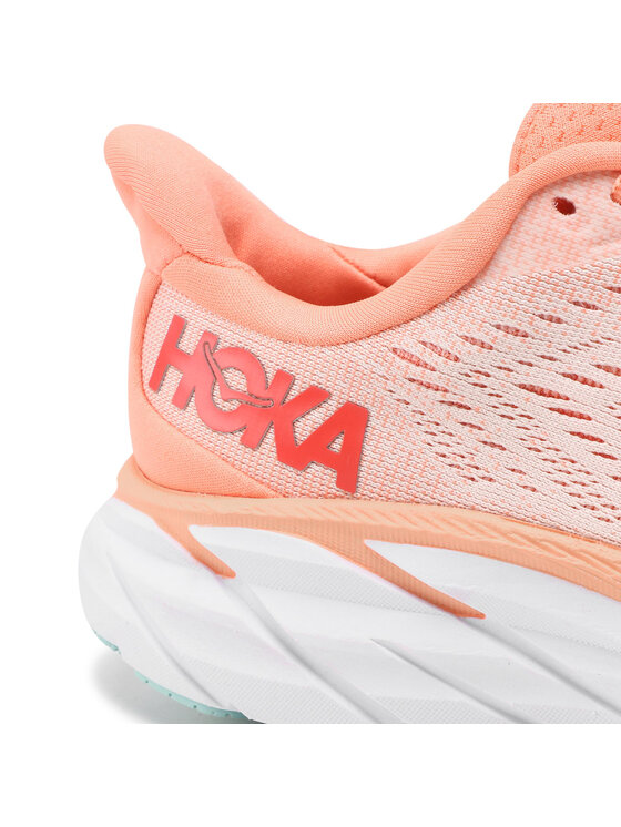 Hoka Взуття для бігу Hoka W Clifton 8 1119394 Оранжевий