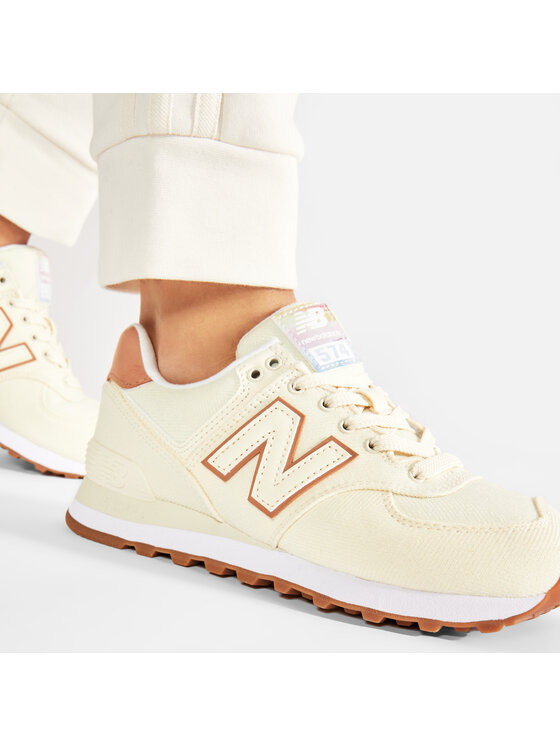 New Balance Sneakersy New Balance WL574SCB Béžová
