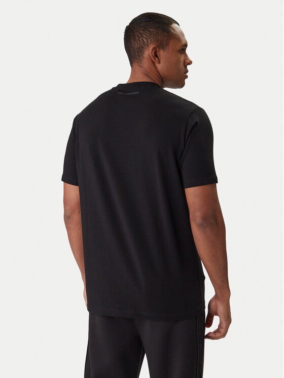 KARL LAGERFELD KARL LAGERFELD Camiseta 755055 561221 Negro Regular Fit