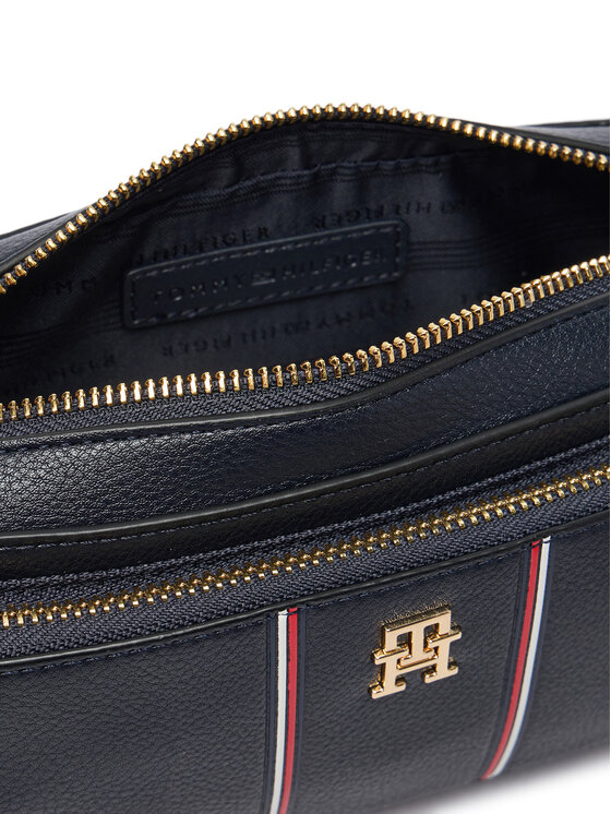 Tommy Hilfiger Borsetta Tommy Hilfiger Th Daily Camera Bag Corp AW0AW18640 Blu scuro