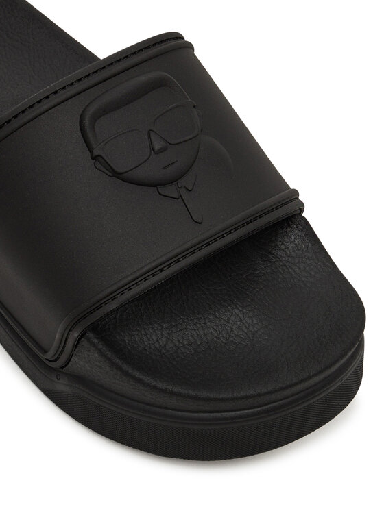 KARL LAGERFELD Šlepetės KARL LAGERFELD Kondominium KL88819 Juoda