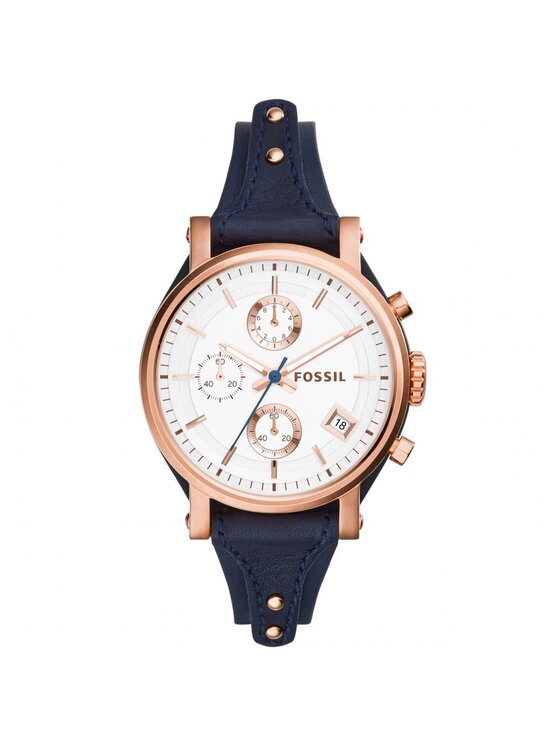Fossil Reloj Fossil Original Boyfriend ES3838 Azul marino