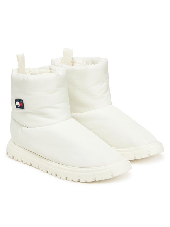 Tommy Jeans Sniega zābaki Tommy Jeans Tjw Snow Boot EN0EN02823 Balts