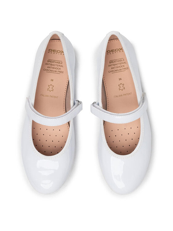 Geox Ballerine Geox J Plie' A J0255A 000HH C1000 D Bianco
