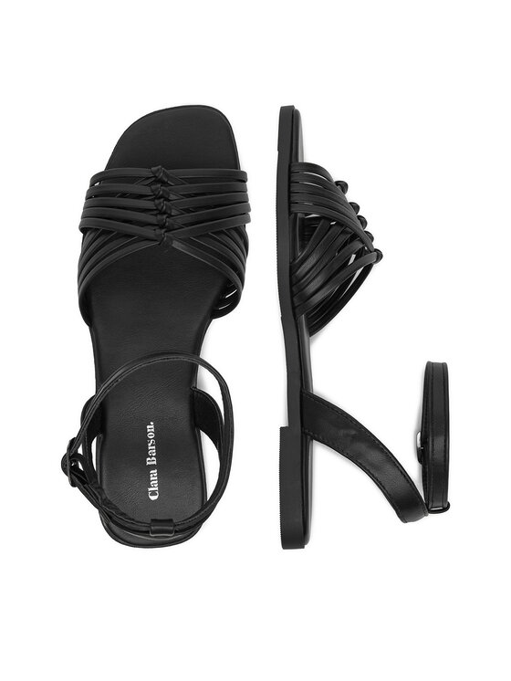 Clara Barson Босоніжки Clara Barson WS24006-01 Чорний