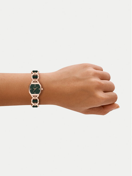 Fossil Zegarek Fossil Harlow  ES5498 Zielony ciemny