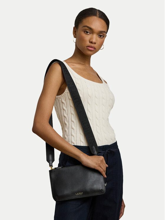 LAUREN RALPH LAUREN Kabelka LAUREN RALPH LAUREN 431970155001 Čierna