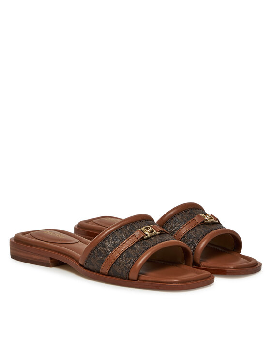 MICHAEL Michael Kors Шльопанці MICHAEL Michael Kors Mandy 40R5MAFS1B Коричневий