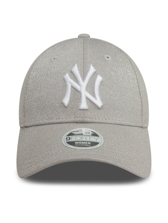 New Era Kšiltovka New Era Glitter New York Yankees 9FORTY 60580739 Šedá