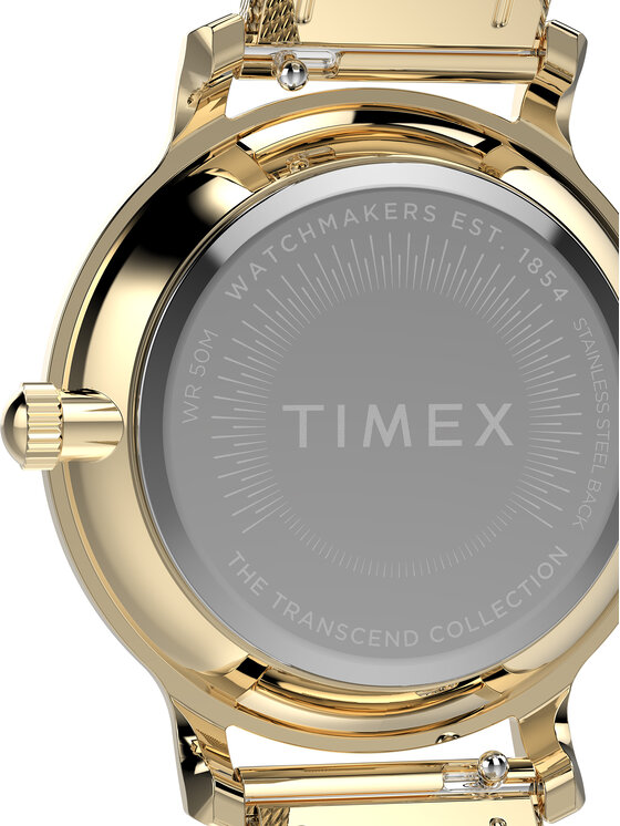 Timex Hodinky Timex Transcend TW2Y26400 Zlatá