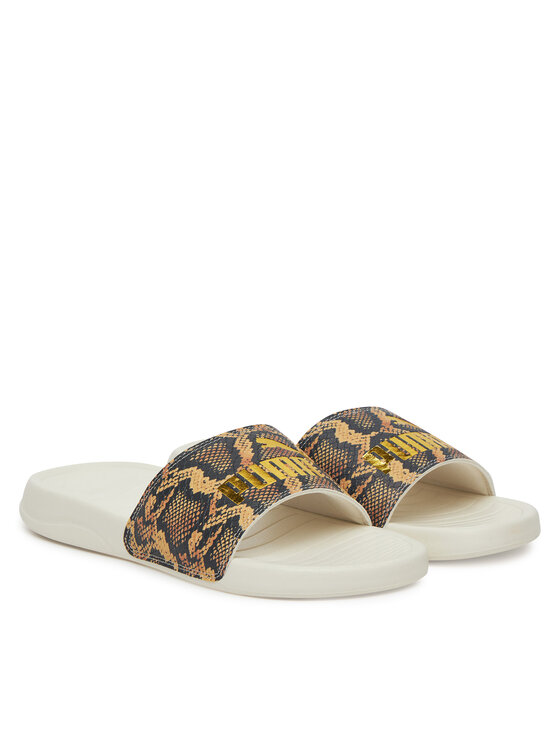 Puma Шльопанці Puma Popcat 20 Snake Chic 401706 02 Бежевий