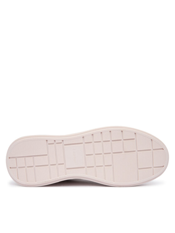 Calvin Klein Sneakersy Calvin Klein Chunky Cupsole Lace Up Su Ml YW0YW01949 Beżowy
