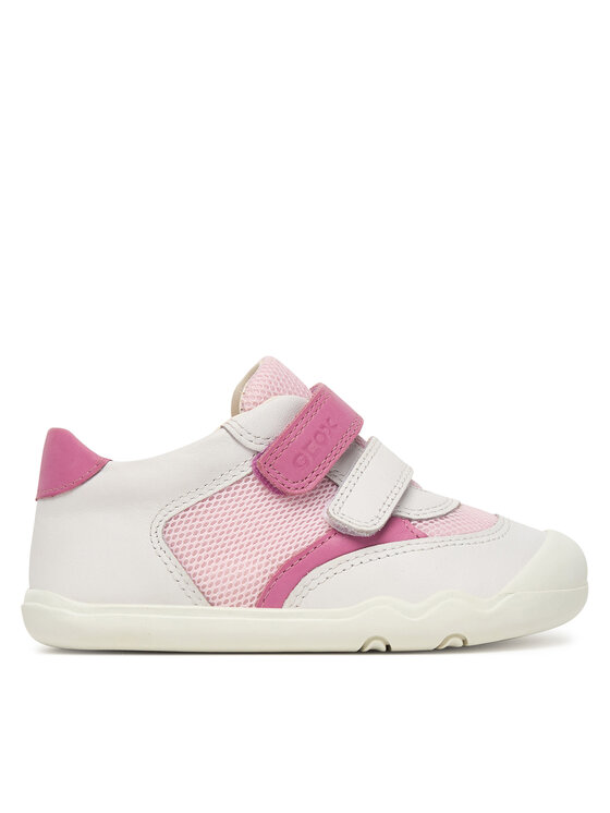 Geox Αθλητικά Geox B Steppieup Girl B6563A 08514 C0406 Λευκό