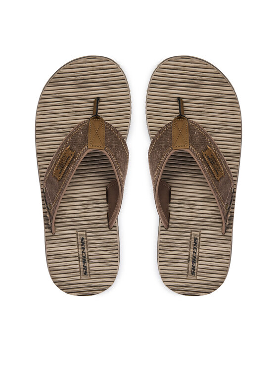 Skechers В'єтнамки Skechers Quill - Seaside 205719/BRN Коричневий