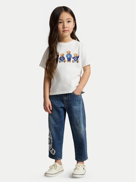 Polo Ralph Lauren Polo Ralph Lauren Camiseta 312A11851001 Blanco Regular Fit