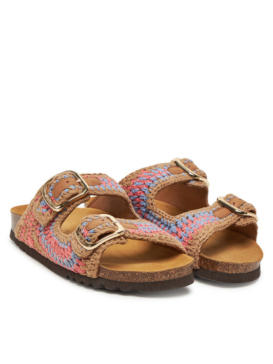 Scholl Šľapky Scholl Noelle F32248 Hnedá