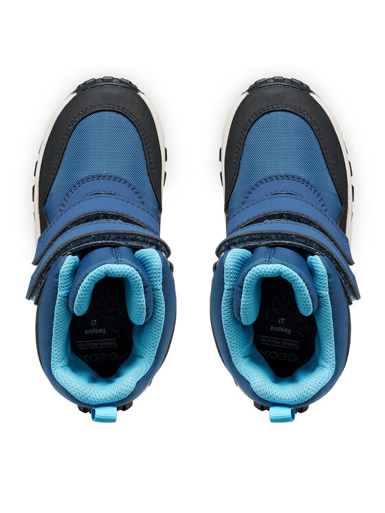 Geox Sněhule Geox J Himalaya Boy B Abx J46FRE 0FU50 C4321 M Modrá