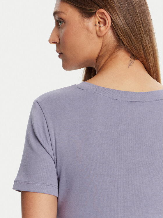 Tommy Hilfiger Tommy Hilfiger Camiseta New Cody WW0WW40584 Violeta Slim Fit