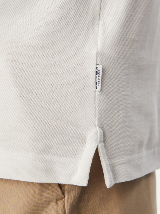 Beverly Hills Polo Club Beverly Hills Polo Club Поло P-SS26M-P42560 Білий Regular Fit