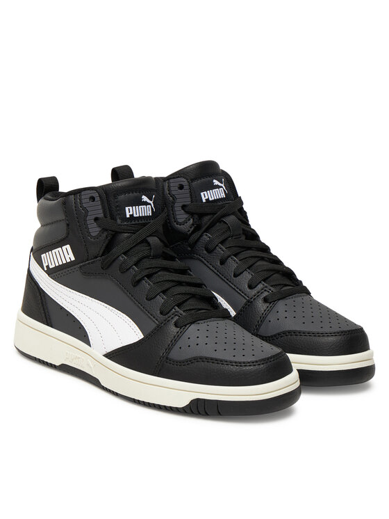 Puma Снікерcи Puma Rebound V6 Mid Jr 393831 29 Чорний