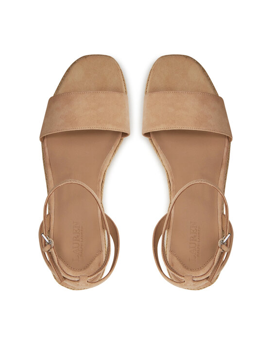 LAUREN RALPH LAUREN Espadrilky LAUREN RALPH LAUREN Leona 802920421010 Béžová