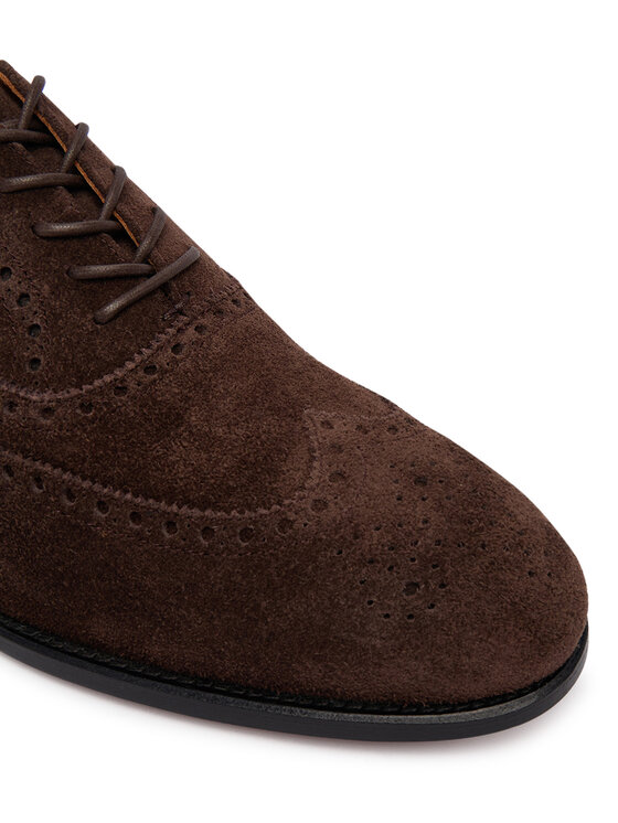 Polo Ralph Lauren Scarpe basse Polo Ralph Lauren Owen Wingtip 811P15884001 Marrone scuro