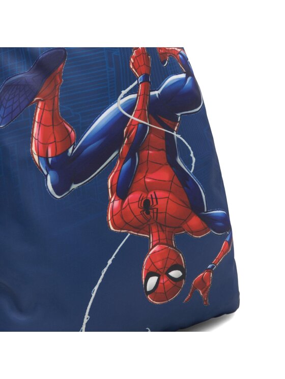 Spiderman Ultimate Worek Spiderman Ultimate SPIDER-MAN ACCCS_AW23-67SPRMV Granatowy