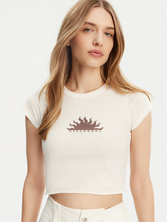 Billabong Billabong Топ EBJZT00436 Білий Regular Fit