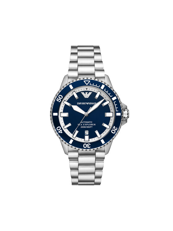 Emporio Armani Годинник Emporio Armani Sea Explorer AR60079 Срібний