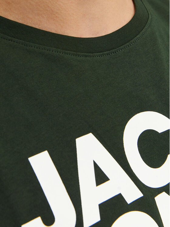 Jack & Jones Jack & Jones T-Shirt Corp 12151955 Πράσινο Standard Fit