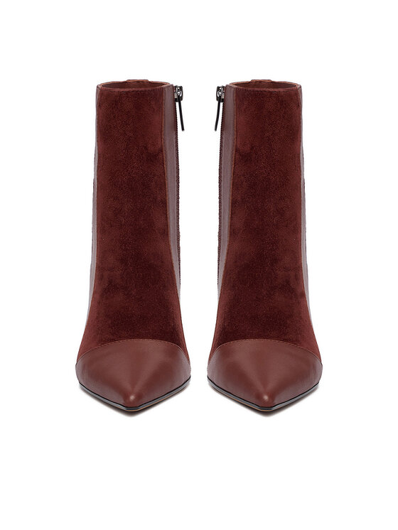 Eva Minge Botine Eva Minge EO-DELLA-GLC9036-5.5-888 Vișiniu
