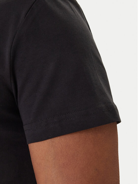 Versace Jeans Couture Versace Jeans Couture Camiseta 80GAHT03 CJ00T Negro Regular Fit