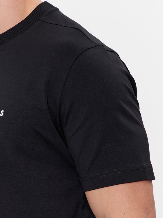 BOSS Boss Marškinėliai 50506373 Juoda Regular Fit