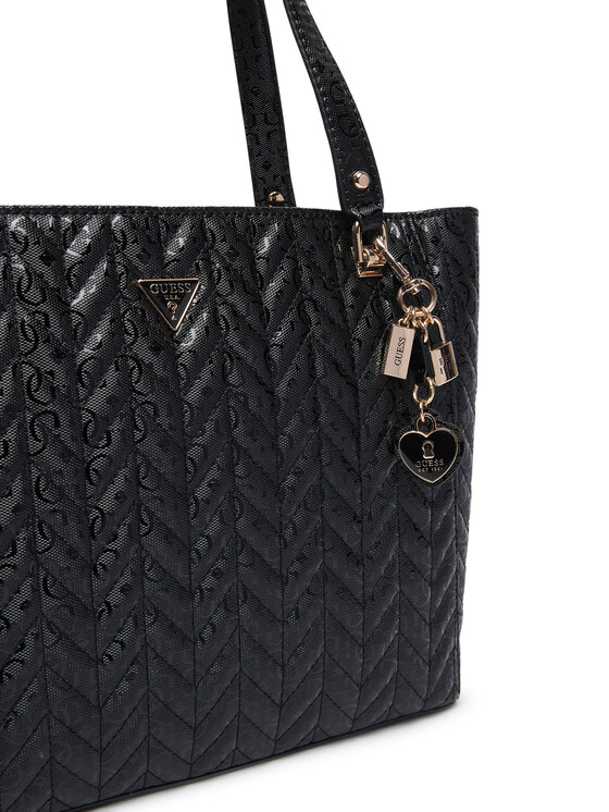 Guess Geantă Guess Stacey HWGG97 41250 Negru