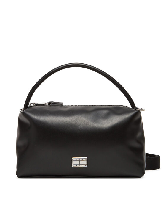 Tommy Jeans Дамска чанта Tommy Jeans Tjw American Cool Shoulder Bag AW0AW17531 Черен