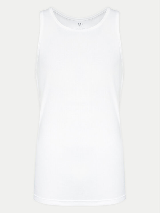 Gap Gap Комплект майок без рукавів 483958-00 Білий Regular Fit