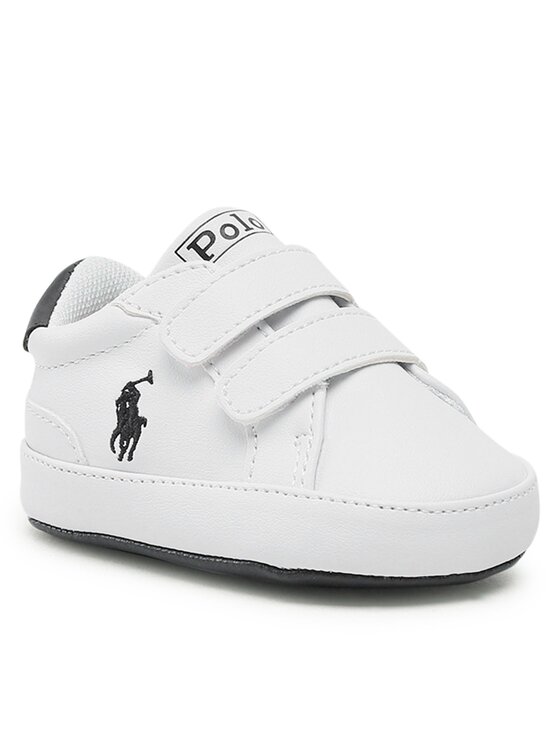 Polo Ralph Lauren Снікерcи Polo Ralph Lauren Heritage Court Ii Ez Layette RL100731 Білий