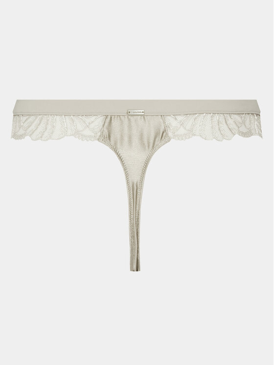 Calvin Klein Underwear Calvin Klein Underwear Tanga 000QF7759E Zöld