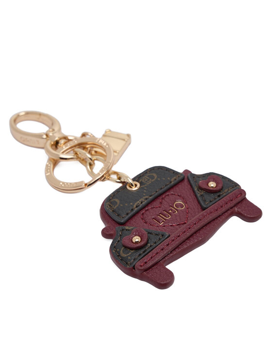Liu Jo Přívěsek Liu Jo Car Key Ring AF5210 E0538 Bordó