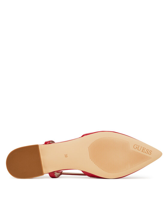 Guess Μπαλαρίνες Guess FLTFR2 PAF05 Κόκκινο