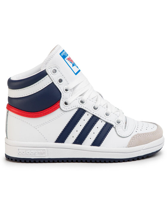 adidas Sneakersy adidas Top ten Hi C M25299 Bílá