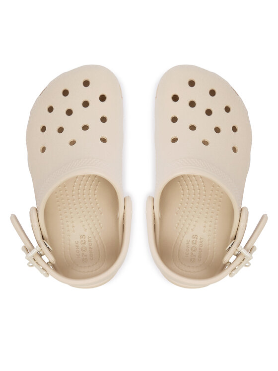 Crocs Ciabatte Crocs Classic Star Buckle Clog 214369 Beige chiaro