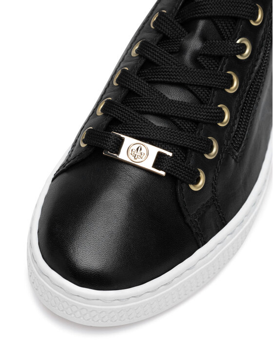 Rieker Sneakersy Rieker L59L1-01 Černá