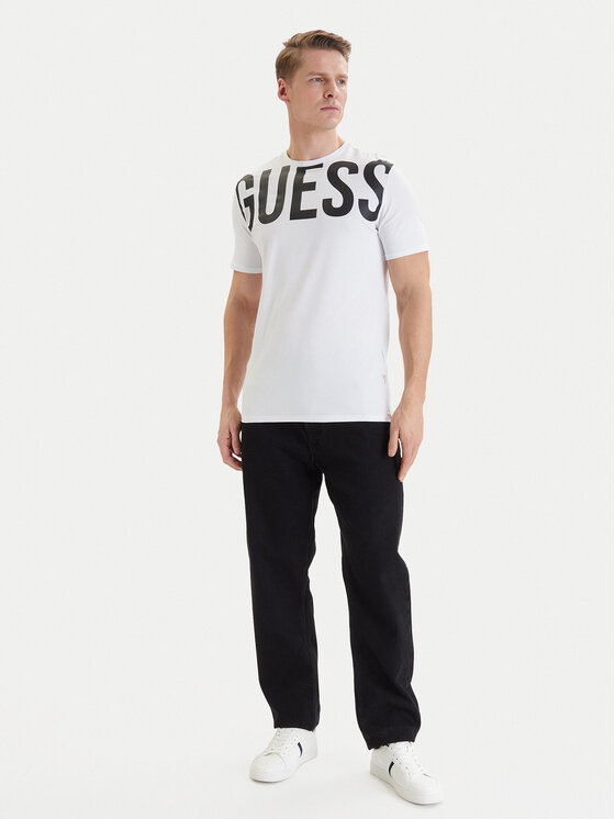 Guess Guess Póló F6GI01 J1314 Fehér Slim Fit
